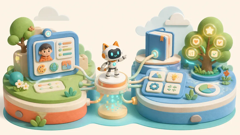 Connected tutor system with learner profile, trusted source and saved progress